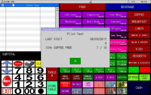 Uniwell Lynx provides extensive Customer Management features for Melbourne cafes and restaurants